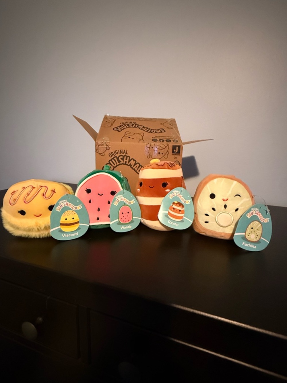 The Squishmallows Original 5" Food 4-Pack: NEW